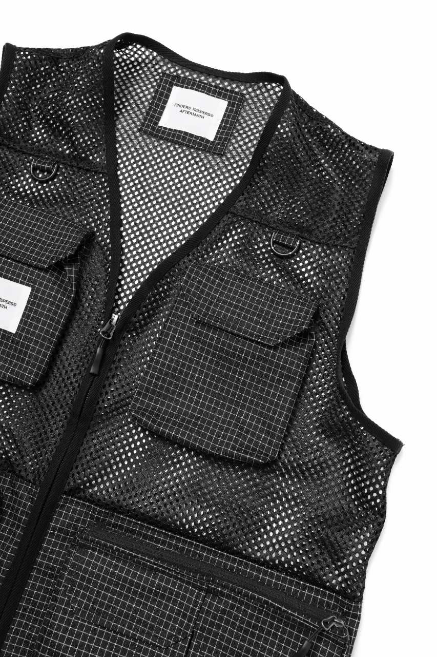 FINDERS KEEPERS®︎ AFTERMATH FK-UTILITY VEST / Dyneema®︎ (BLACK) - Image 24