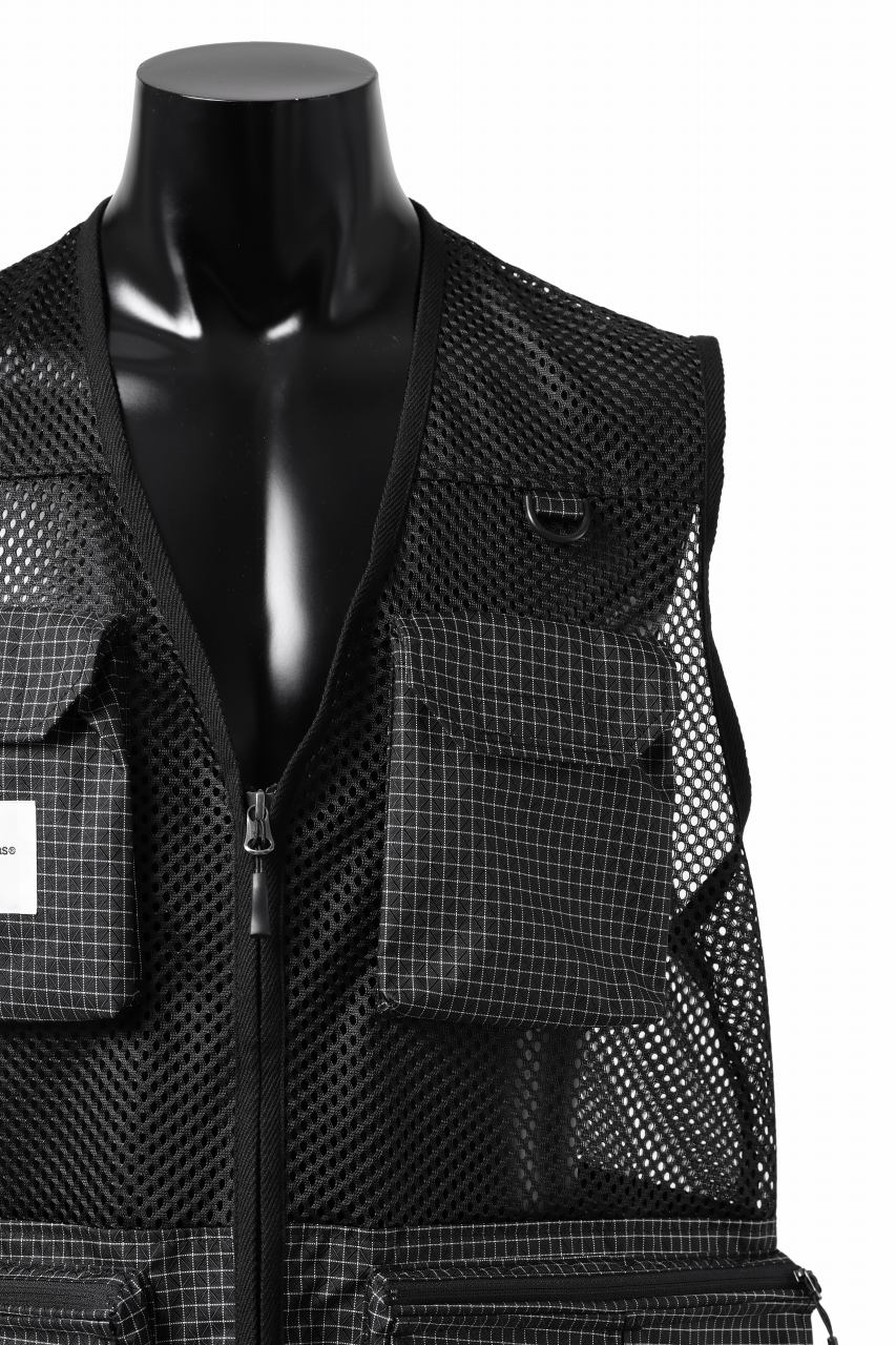 FINDERS KEEPERS®︎ AFTERMATH FK-UTILITY VEST / Dyneema®︎ (BLACK) - Image 33
