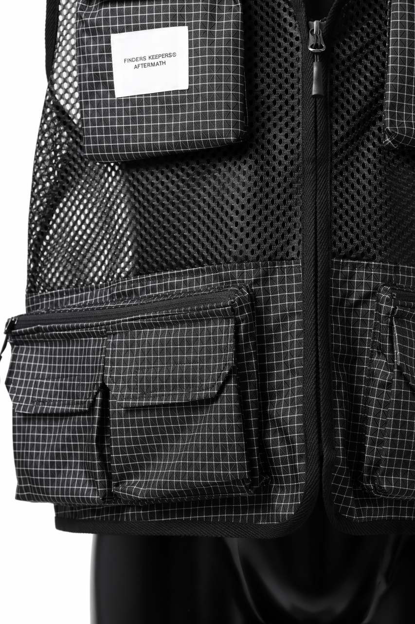 FINDERS KEEPERS®︎ AFTERMATH FK-UTILITY VEST / Dyneema®︎ (BLACK) - Image 34