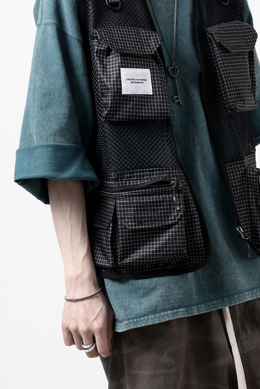 FINDERS KEEPERS®︎ AFTERMATH FK-UTILITY VEST / Dyneema®︎ (BLACK) - Image 47