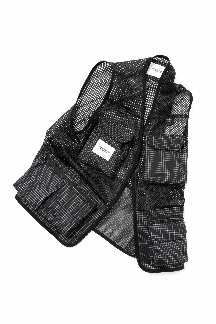 FINDERS KEEPERS®︎ AFTERMATH FK-UTILITY VEST / Dyneema®︎ (BLACK) - Image 5