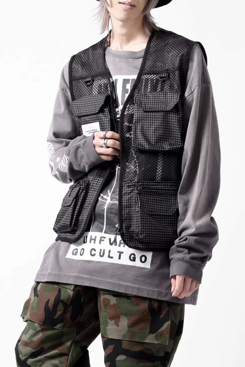 FINDERS KEEPERS®︎ AFTERMATH FK-UTILITY VEST / Dyneema®︎ (BLACK) - Image 7