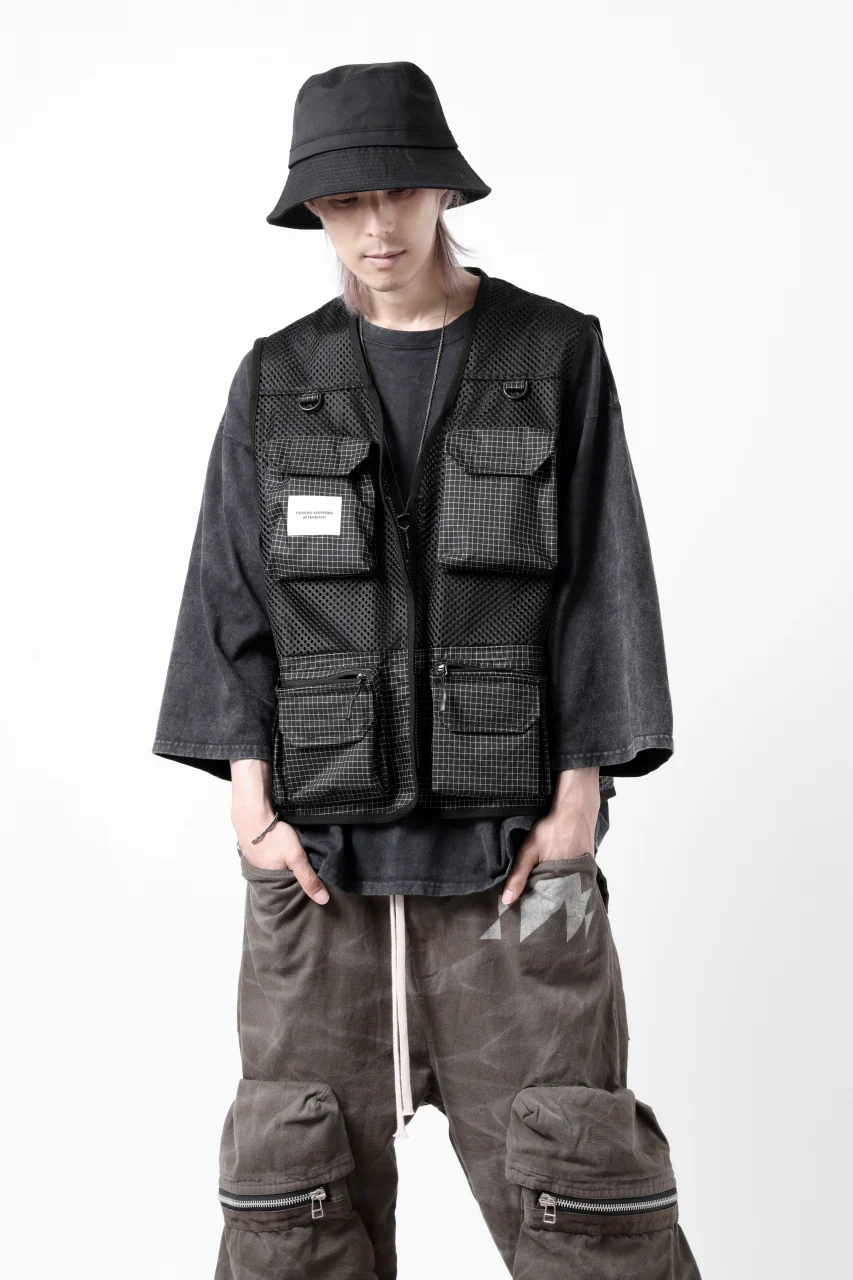 FINDERS KEEPERS®︎ AFTERMATH FK-UTILITY VEST / Dyneema®︎ (BLACK) - Image 9
