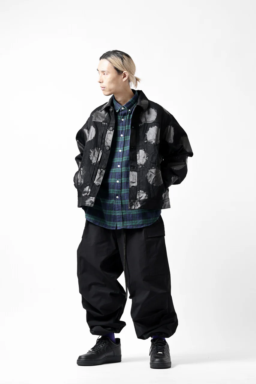 FINDERS KEEPERS®︎ AFTERMATH FK-NAME TAG B.D FLANNEL SHIRTS (BLACK WATCH) - Image 26