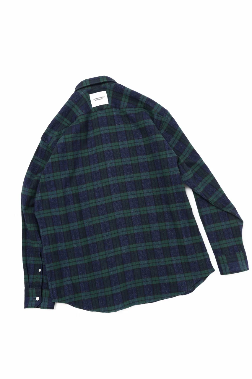 FINDERS KEEPERS®︎ AFTERMATH FK-NAME TAG B.D FLANNEL SHIRTS (BLACK WATCH) - Image 4