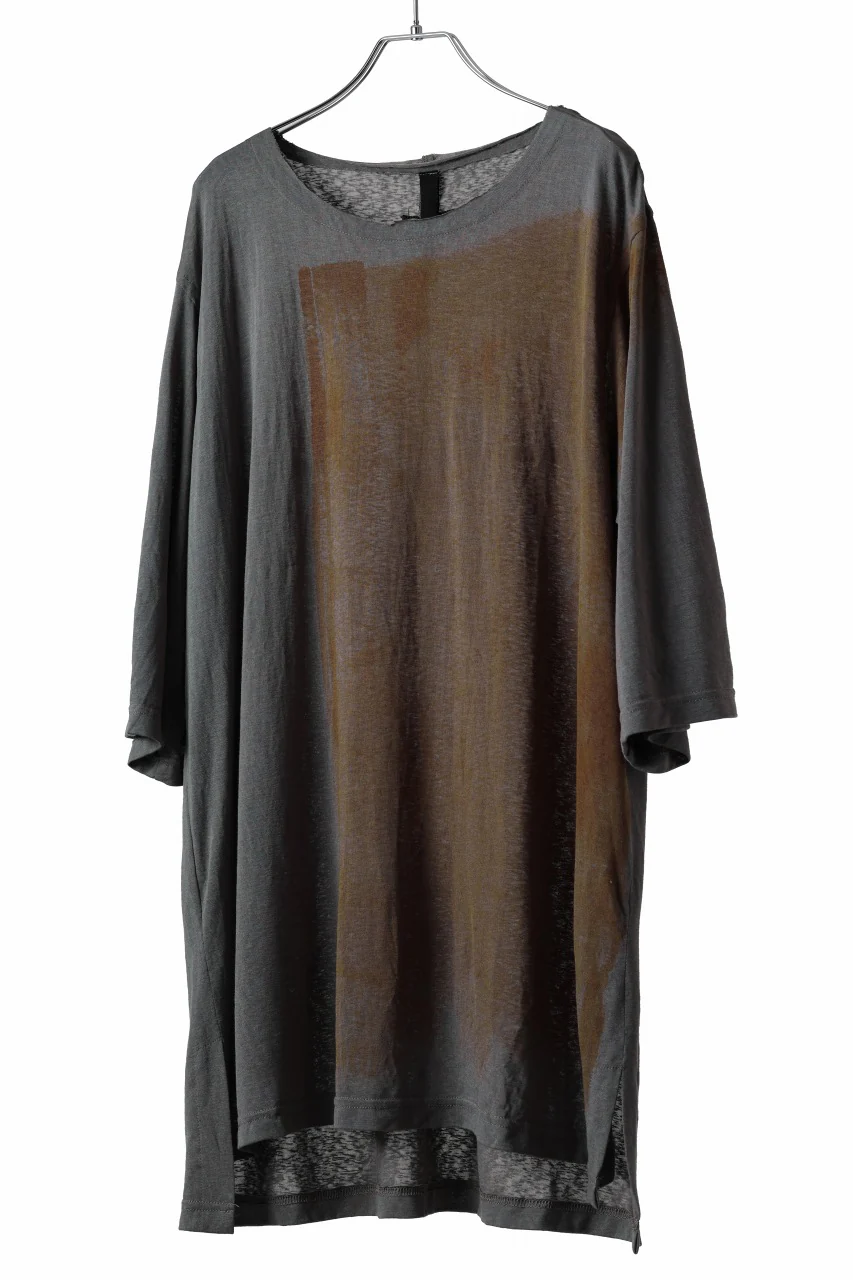 FIRST AID TO THE INJURED "BACA" GRAPHIC T-SHIRT (BRUSHED NICKEL) - Image 2