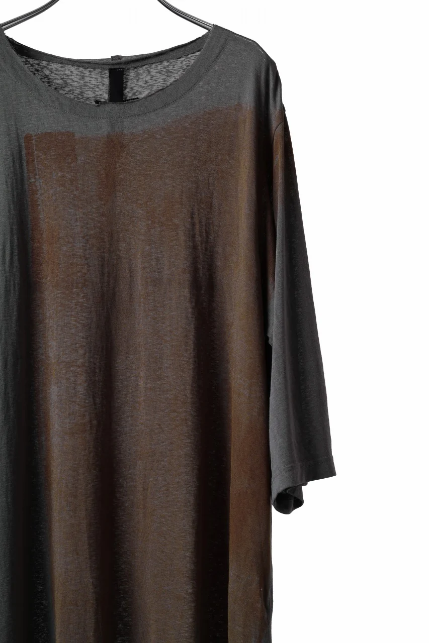 FIRST AID TO THE INJURED "BACA" GRAPHIC T-SHIRT (BRUSHED NICKEL) - Image 5