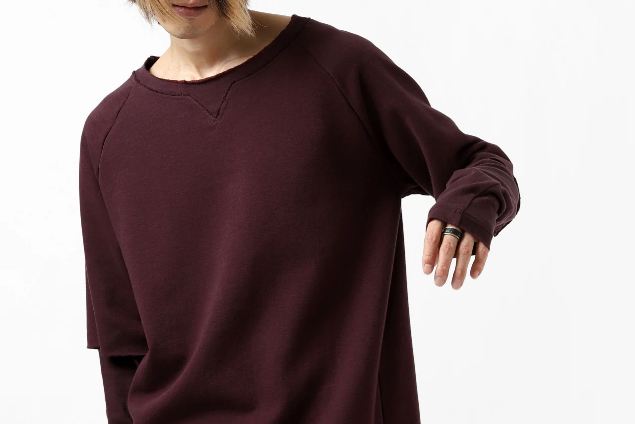 FIRST AID TO THE INJURED LAYERED SLEEVE TOPS / FRENCH TERRY + JERSEY (OXE) - Image 38