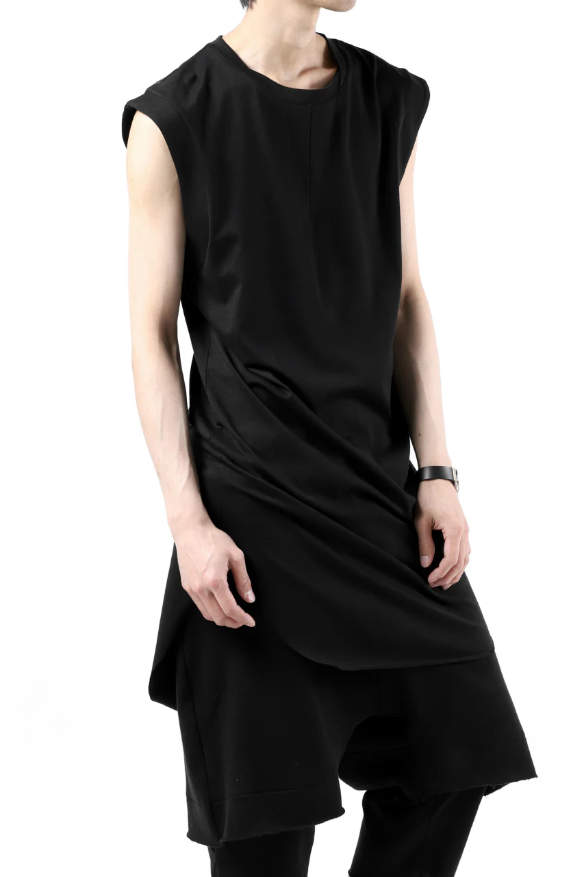 FIRST AID TO THE INJURED NOHR TANK TOP / SINGLE JERSEY (BLACK) - Image 3