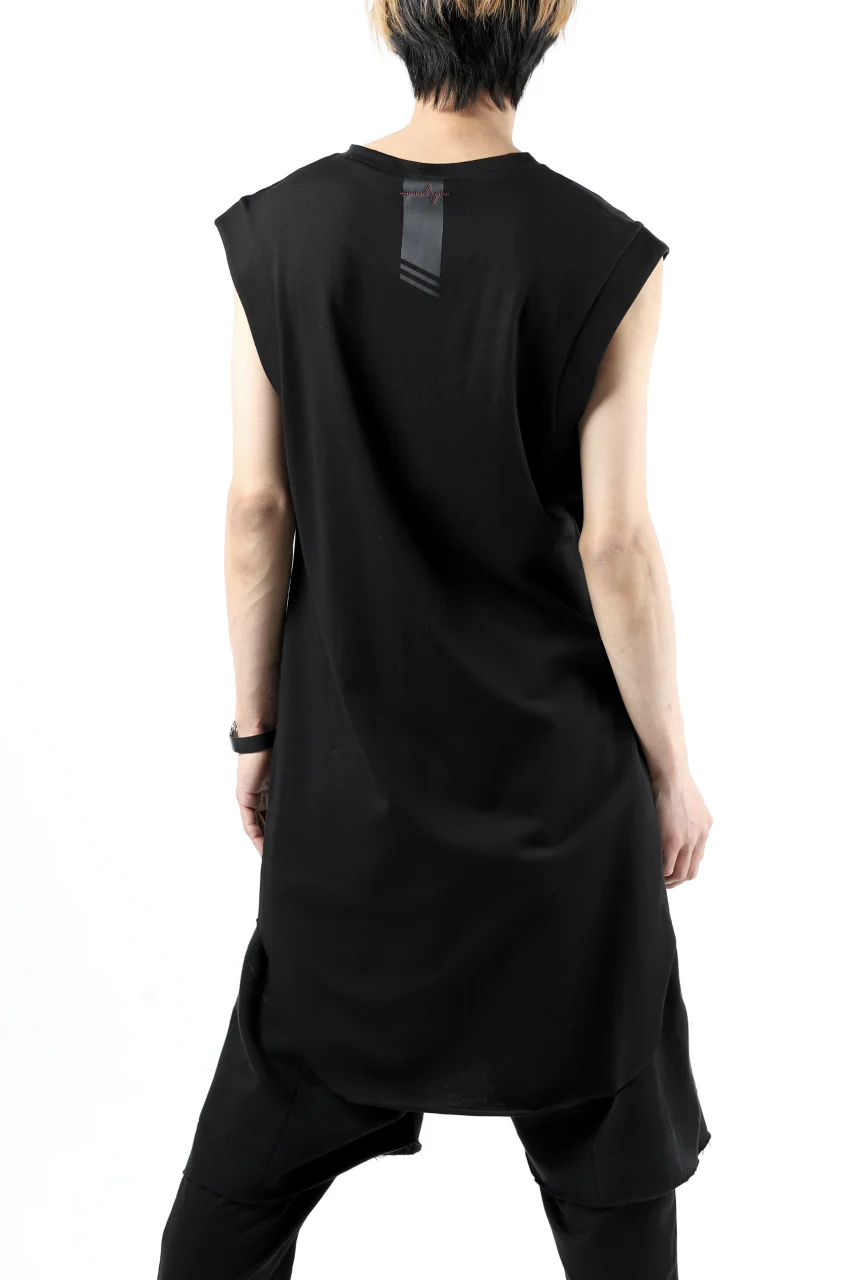 FIRST AID TO THE INJURED NOHR TANK TOP / SINGLE JERSEY (BLACK) - Image 4