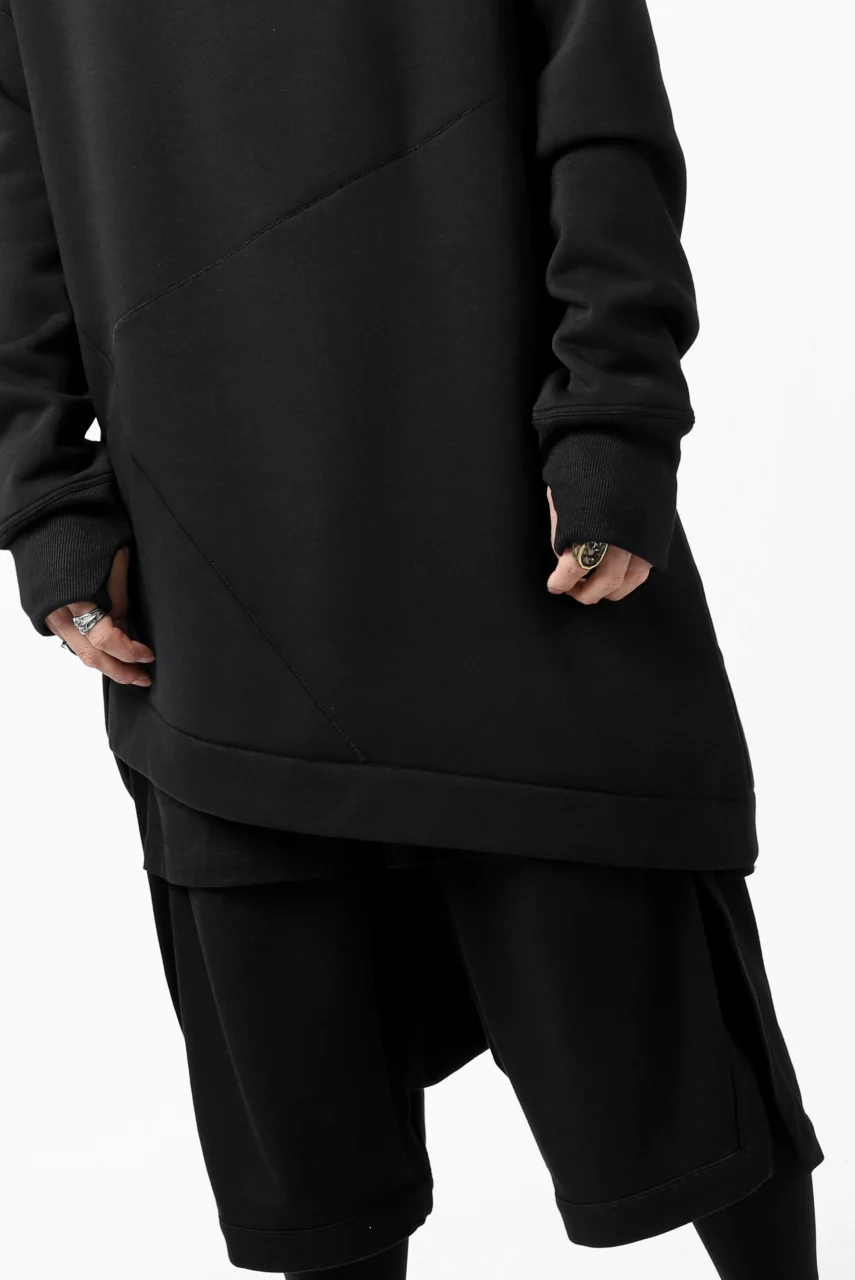 FIRST AID TO THE INJURED PRAGN SWEAT LONG TOPS / BRUSHED BACK TERRY (BLACK) - Image 20