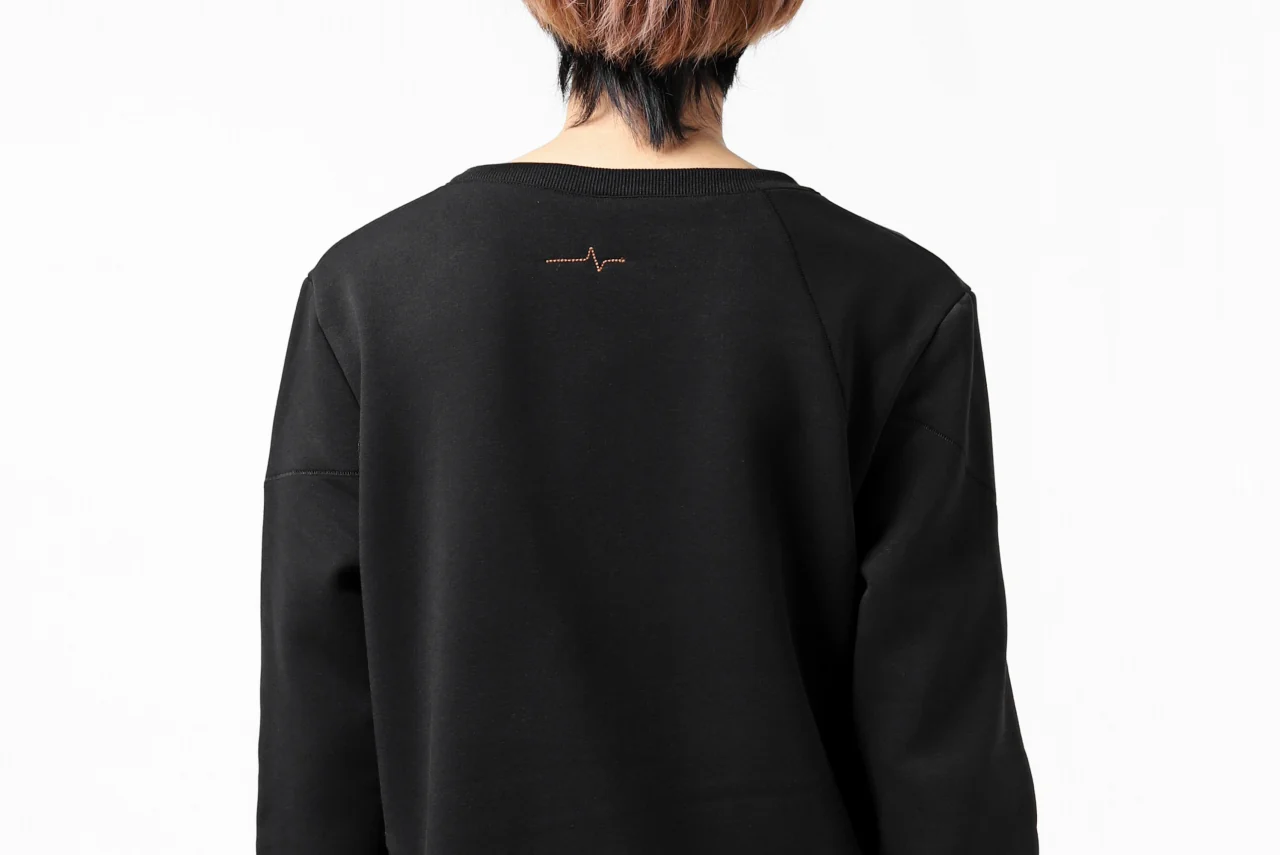 FIRST AID TO THE INJURED PRAGN SWEAT LONG TOPS / BRUSHED BACK TERRY (BLACK) - Image 28
