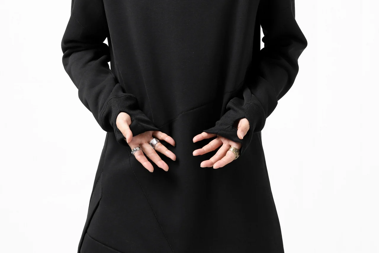 FIRST AID TO THE INJURED PRAGN SWEAT LONG TOPS / BRUSHED BACK TERRY (BLACK) - Image 30