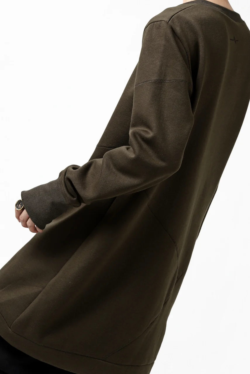 FIRST AID TO THE INJURED PRAGN SWEAT LONG TOPS / BRUSHED BACK TERRY (MOSS) - Image 20