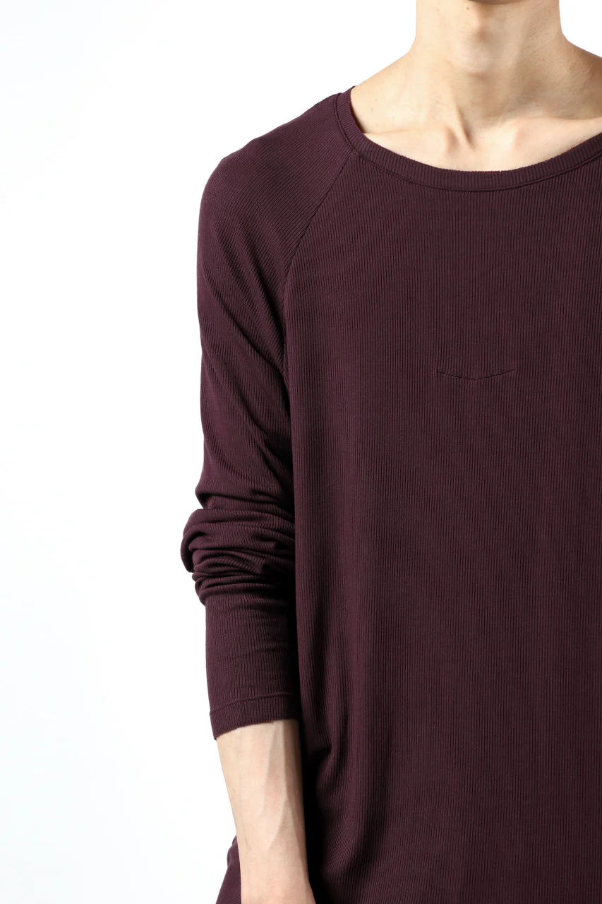 FIRST AID TO THE INJURED REHAM RAGLAN LONG SLEEVE T-SHIRT / MIXED UP RIB (OXE) - Image 10