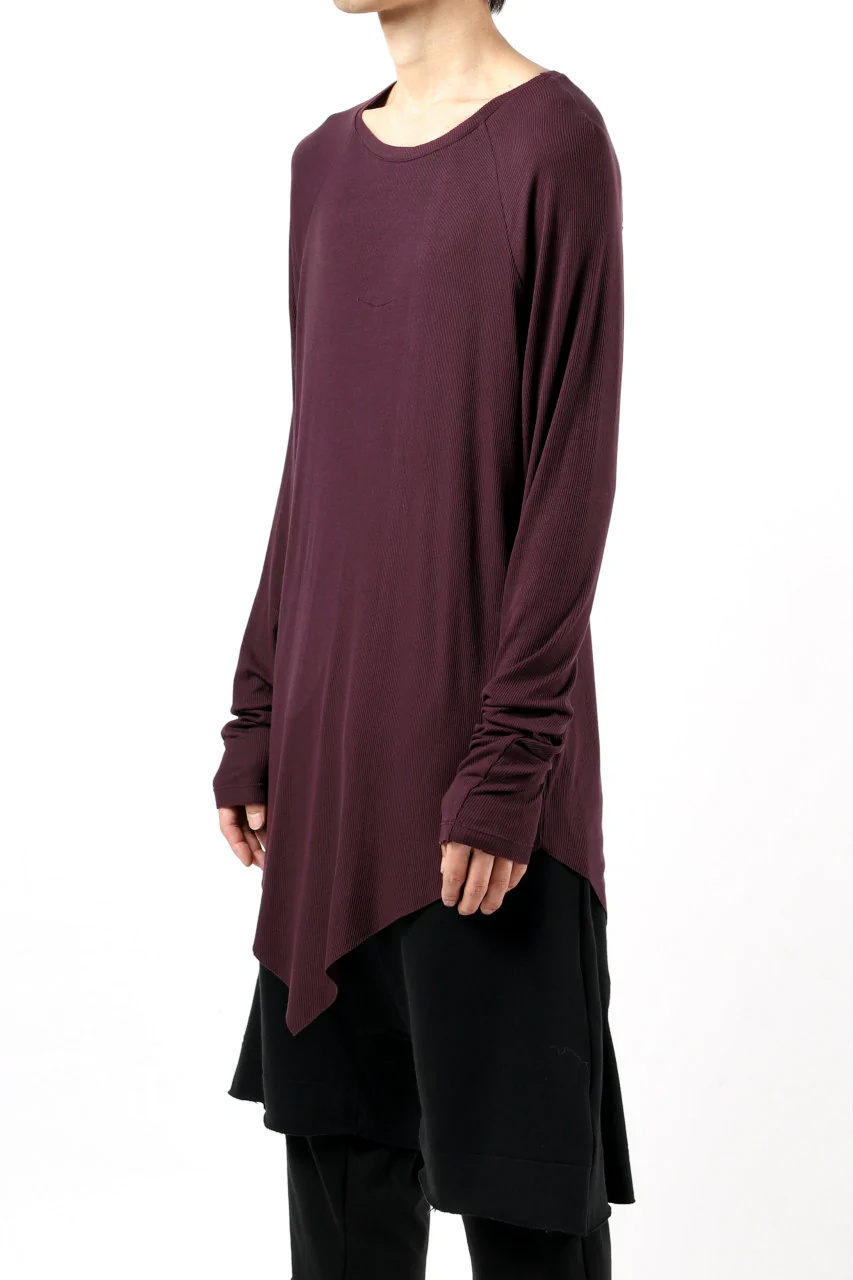 FIRST AID TO THE INJURED REHAM RAGLAN LONG SLEEVE T-SHIRT / MIXED UP RIB (OXE) - Image 3