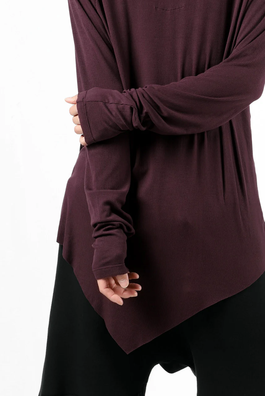 FIRST AID TO THE INJURED REHAM RAGLAN LONG SLEEVE T-SHIRT / MIXED UP RIB (OXE) - Image 7