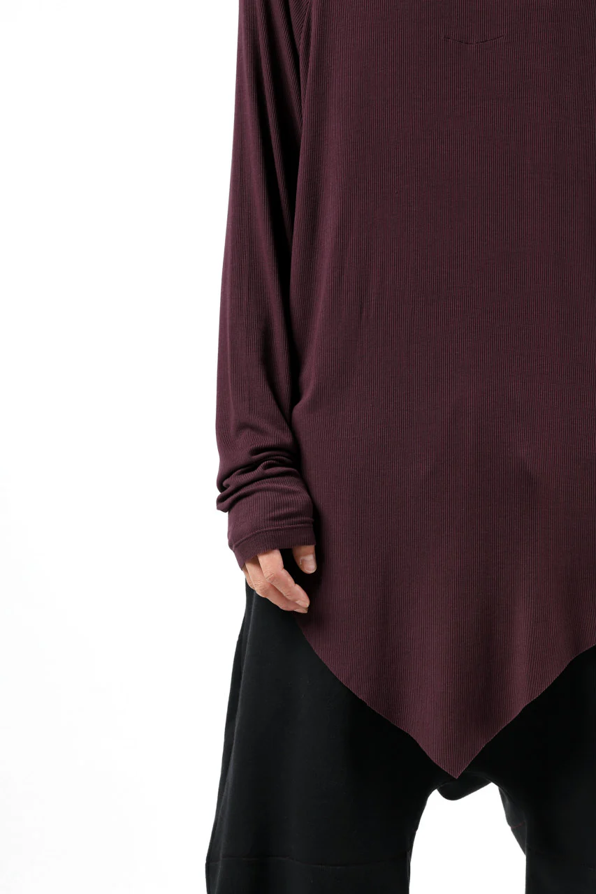 FIRST AID TO THE INJURED REHAM RAGLAN LONG SLEEVE T-SHIRT / MIXED UP RIB (OXE) - Image 8