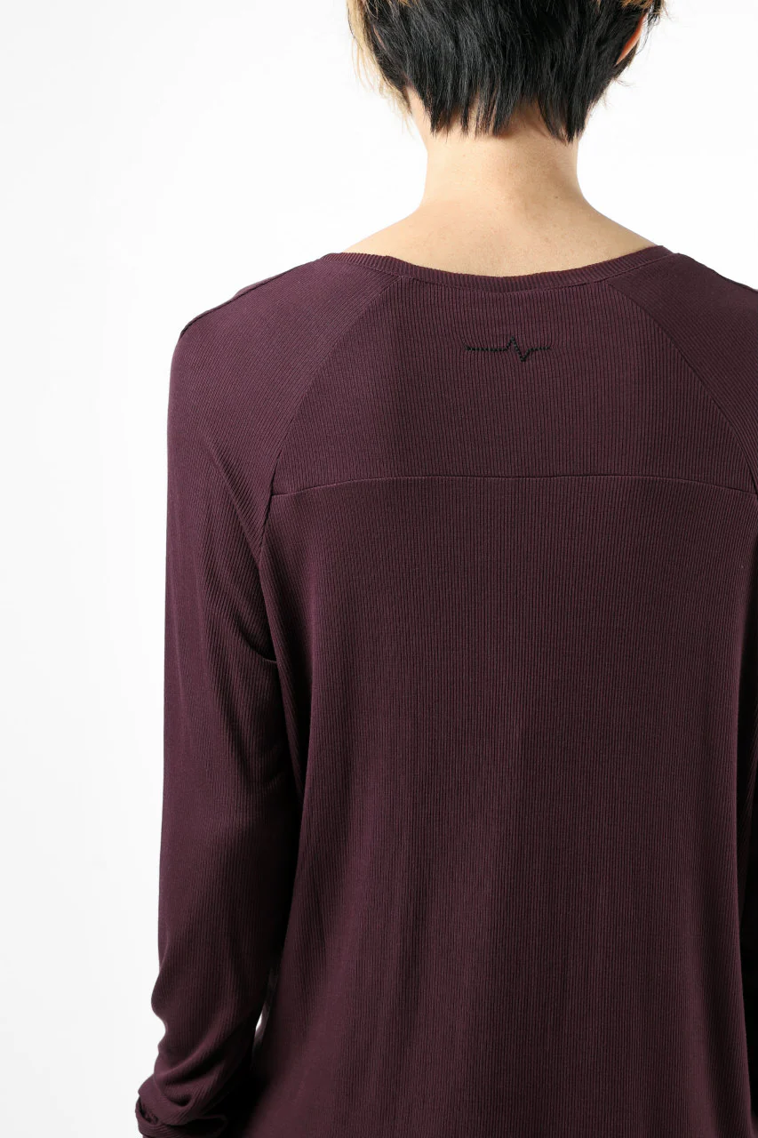 FIRST AID TO THE INJURED REHAM RAGLAN LONG SLEEVE T-SHIRT / MIXED UP RIB (OXE) - Image 9