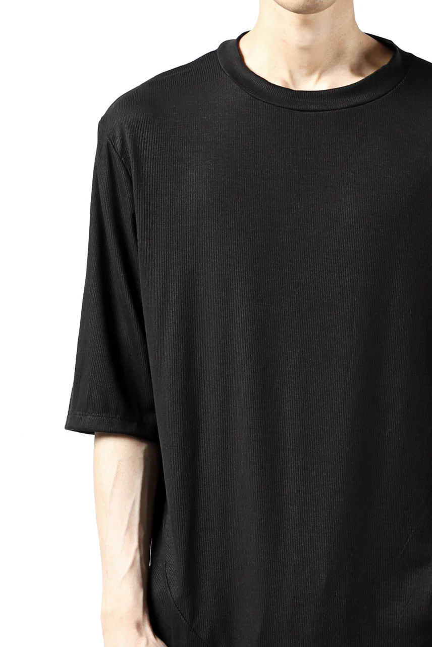 FIRST AID TO THE INJURED ROAMINY SHORT SLEEVE T-SHIRT / MIXED UP RIB (BLACK) - Image 5