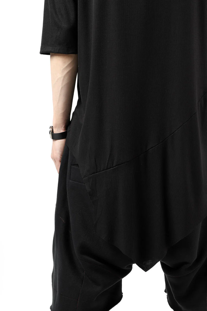 FIRST AID TO THE INJURED ROAMINY SHORT SLEEVE T-SHIRT / MIXED UP RIB (BLACK) - Image 8