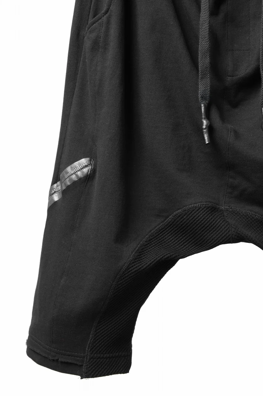 FIRST AID TO THE INJURED SEAM TAPED SHORTS / SWITCHING JERSEY (BLACK) - Image 5