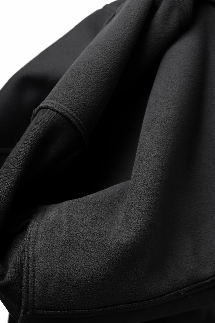 FIRST AID TO THE INJURED -TABEO- OVER HOODIE / HEAVYWEIGHT TERRY WARMER (BLACK) - Image 12