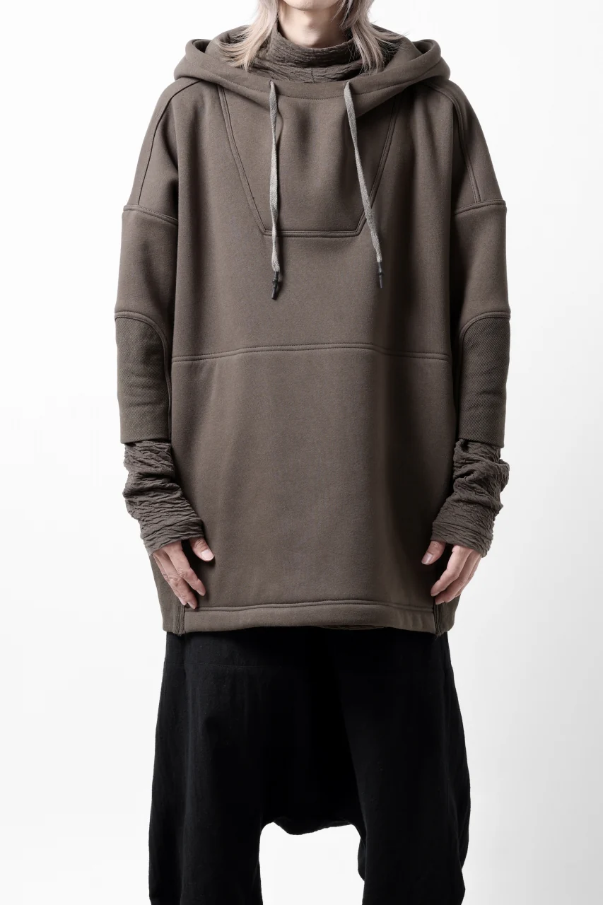 FIRST AID TO THE INJURED -TABEO- OVER HOODIE / HEAVYWEIGHT TERRY WARMER (FOSSIL) - Image 24