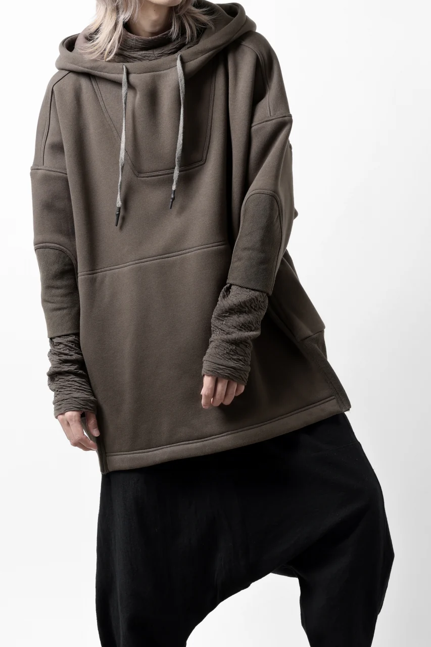 FIRST AID TO THE INJURED -TABEO- OVER HOODIE / HEAVYWEIGHT TERRY WARMER (FOSSIL) - Image 27