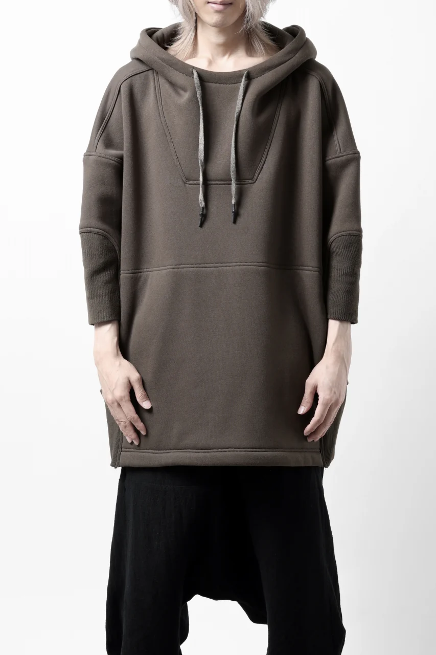 FIRST AID TO THE INJURED -TABEO- OVER HOODIE / HEAVYWEIGHT TERRY WARMER (FOSSIL) - Image 3