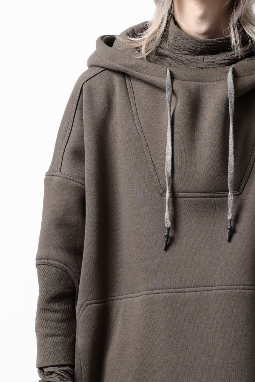FIRST AID TO THE INJURED -TABEO- OVER HOODIE / HEAVYWEIGHT TERRY WARMER (FOSSIL) - Image 32