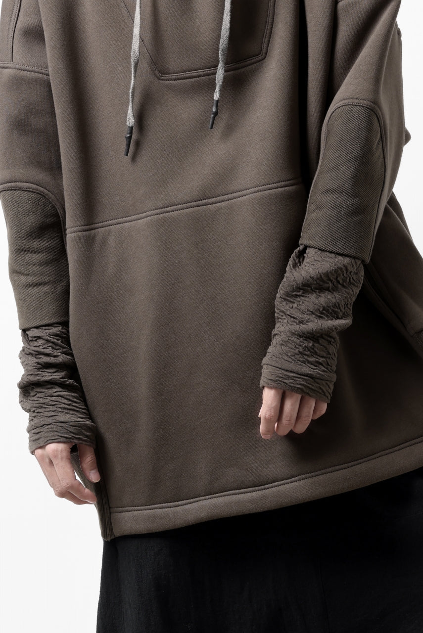 FIRST AID TO THE INJURED -TABEO- OVER HOODIE / HEAVYWEIGHT TERRY WARMER (FOSSIL) - Image 36