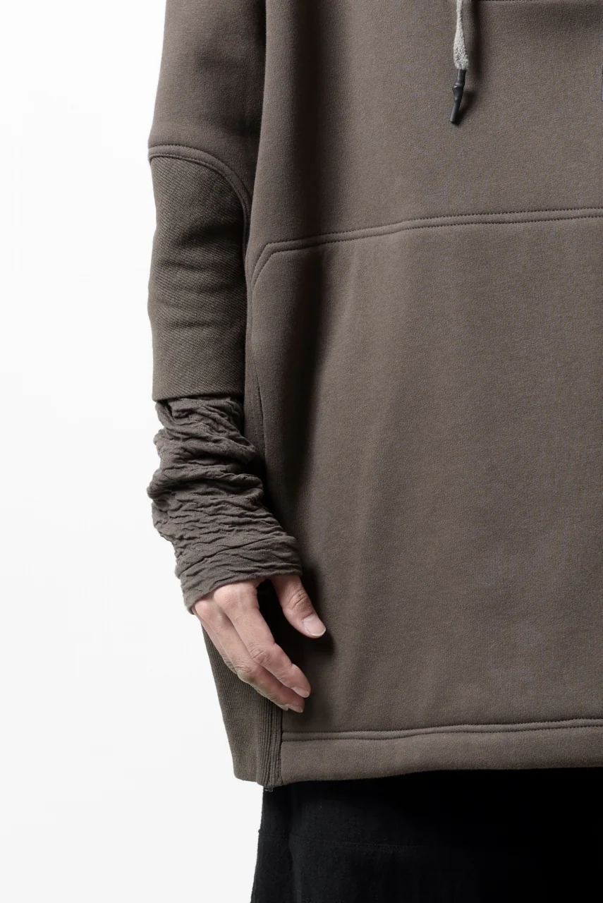 FIRST AID TO THE INJURED -TABEO- OVER HOODIE / HEAVYWEIGHT TERRY WARMER (FOSSIL) - Image 37
