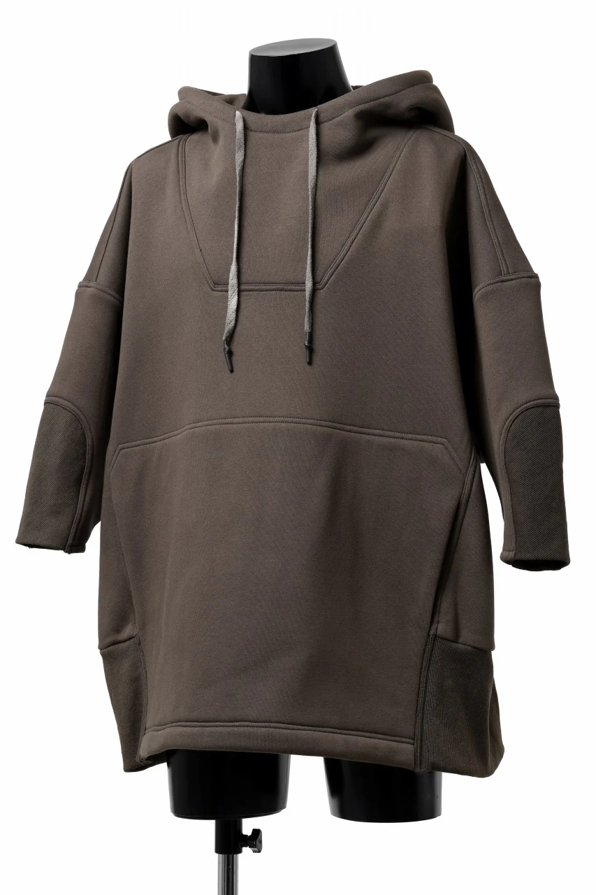 FIRST AID TO THE INJURED -TABEO- OVER HOODIE / HEAVYWEIGHT TERRY WARMER (FOSSIL) - Image 5