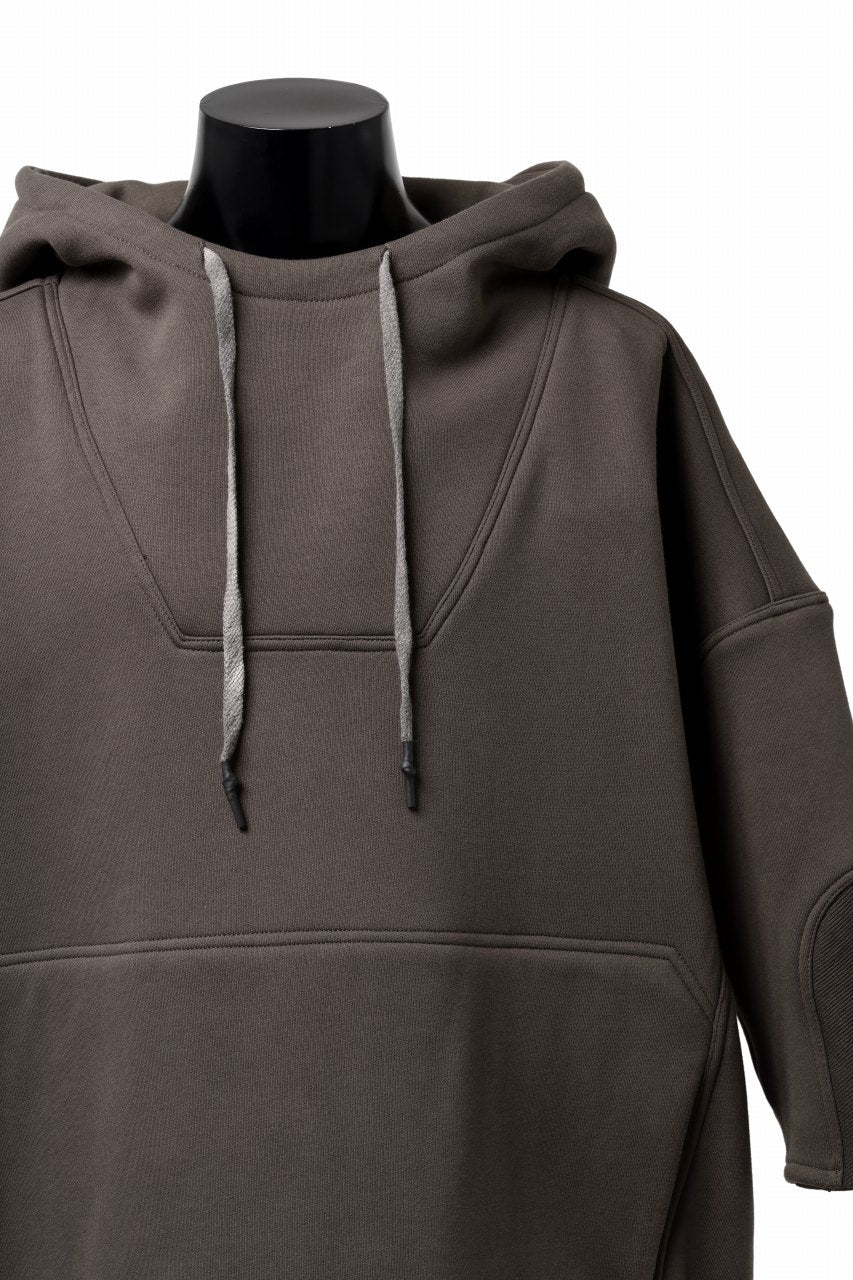 FIRST AID TO THE INJURED -TABEO- OVER HOODIE / HEAVYWEIGHT TERRY WARMER (FOSSIL) - Image 8