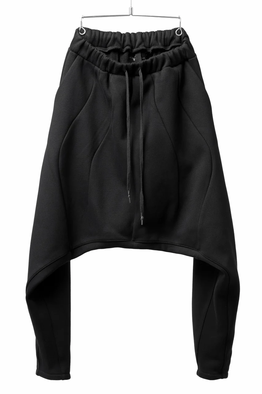 FIRST AID TO THE INJURED -THRAX- EASY SARROUEL PANTS / HEAVYWEIGHT TERRY WARMER (BLACK)