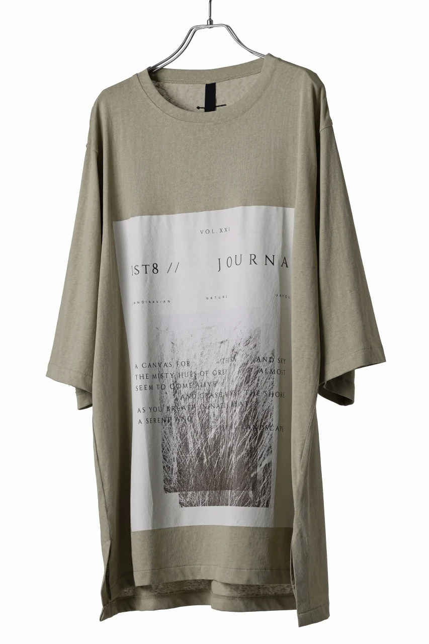 FIRST AID TO THE INJURED "ZAETE" GRAPHIC T-SHIRT (DUSTY GREEN) - Image 3
