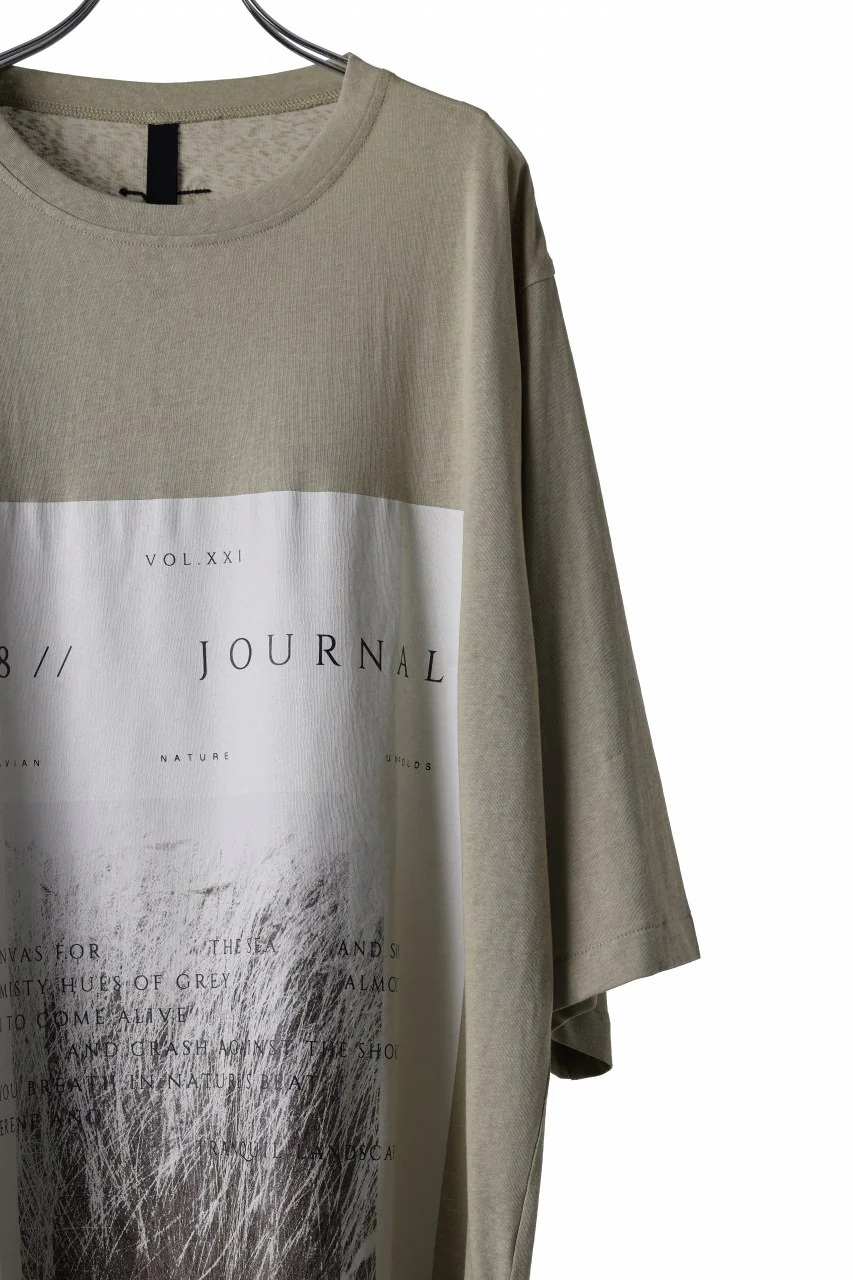 FIRST AID TO THE INJURED "ZAETE" GRAPHIC T-SHIRT (DUSTY GREEN) - Image 5