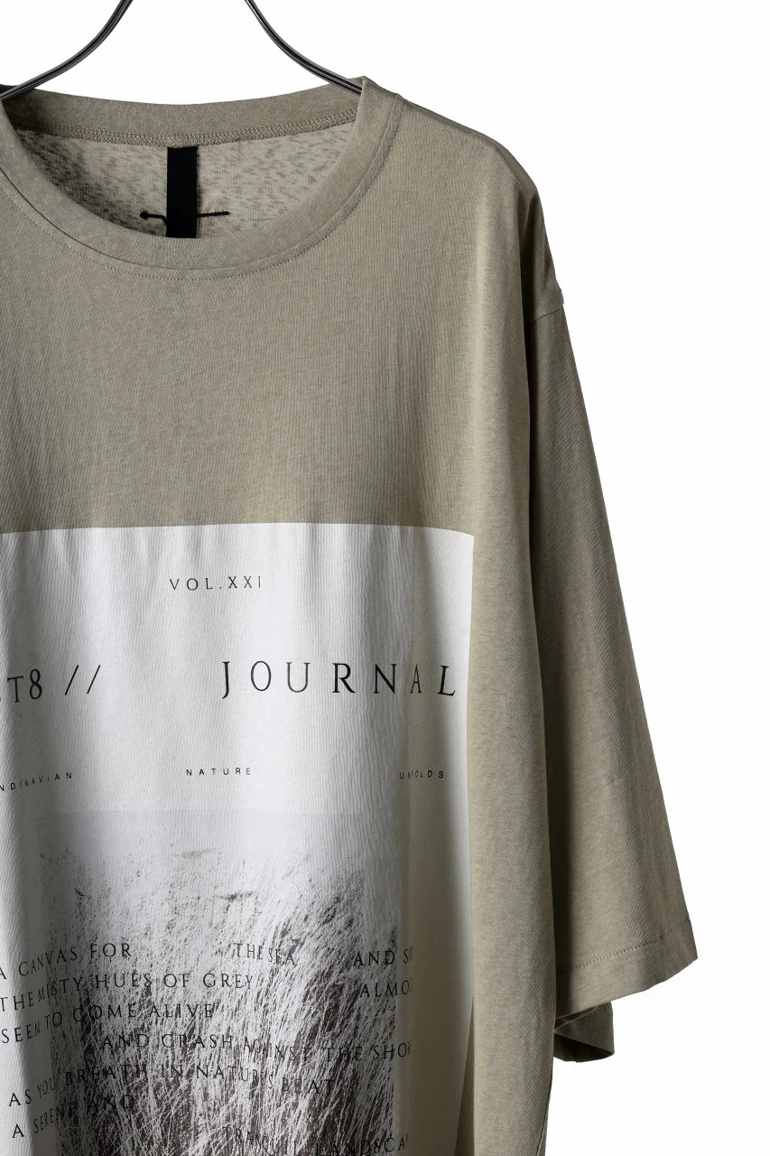 FIRST AID TO THE INJURED "ZAETE" GRAPHIC T-SHIRT (DUSTY GREEN) - Image 6