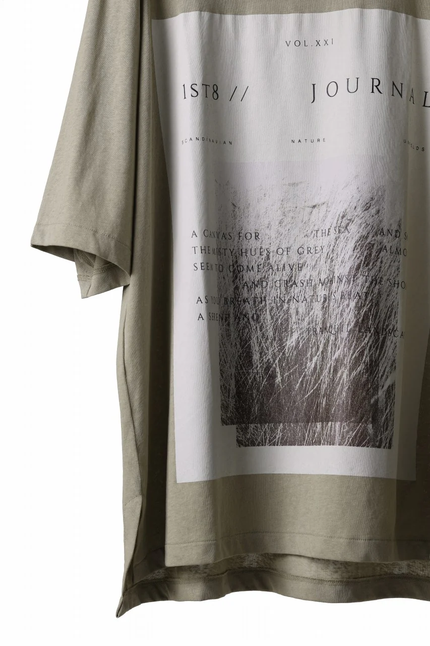 FIRST AID TO THE INJURED "ZAETE" GRAPHIC T-SHIRT (DUSTY GREEN) - Image 7