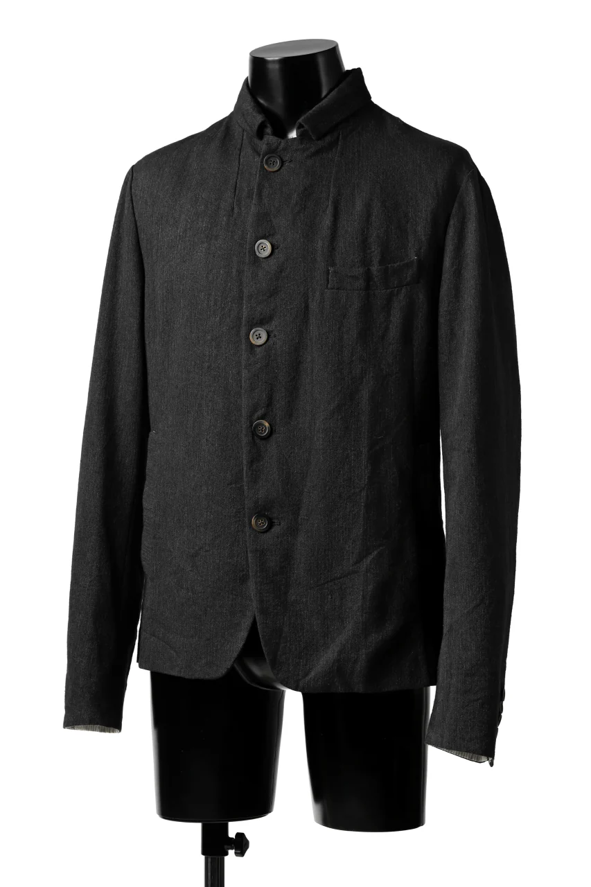 forme d'expression 5B Cropped Jacket (Off Black) - Image 2