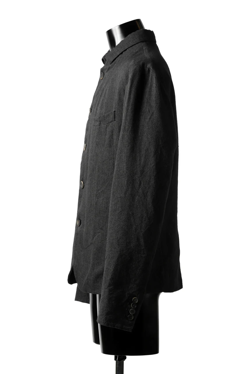 forme d'expression 5B Cropped Jacket (Off Black) - Image 3