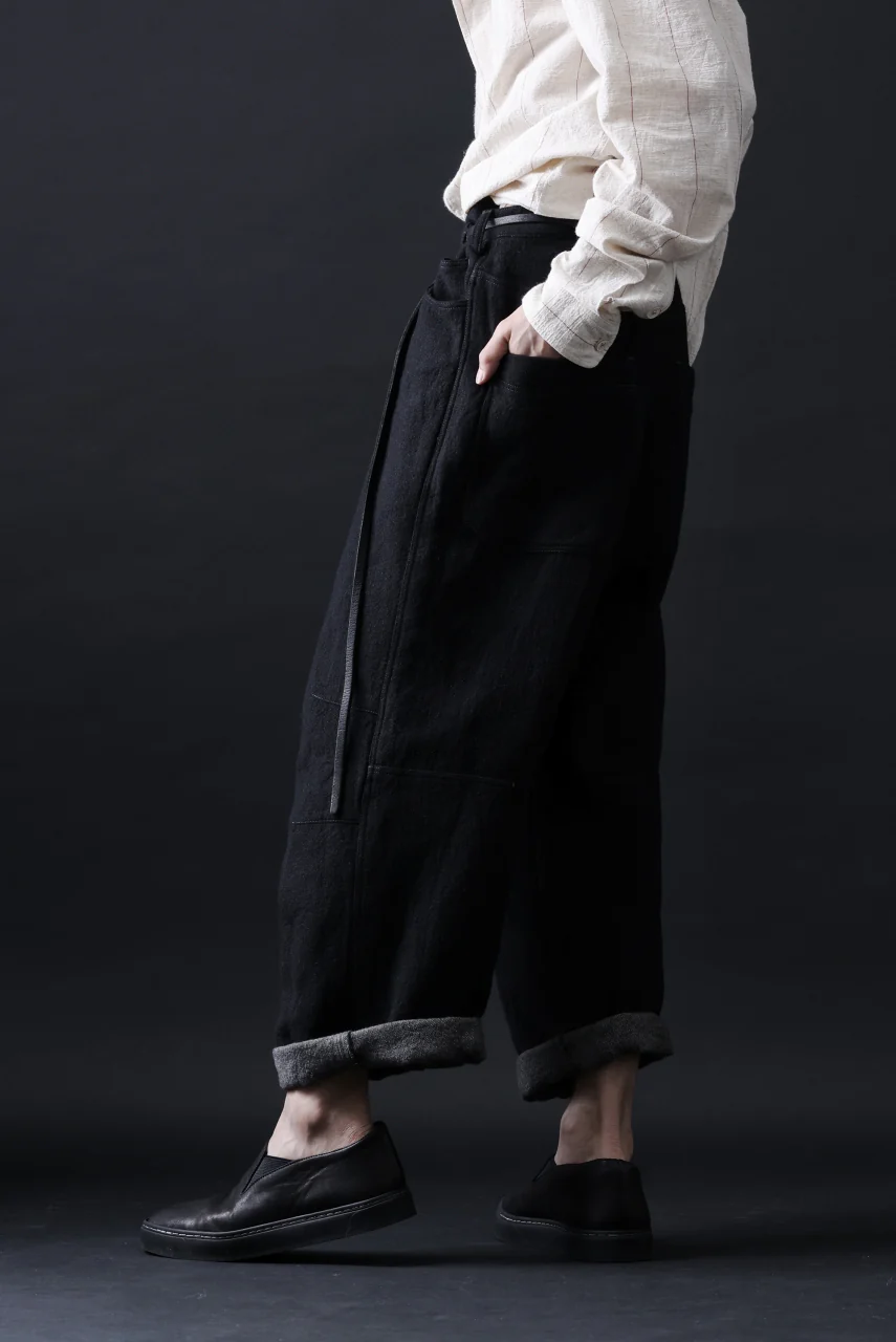 forme d'expression Baggy 5 Pocket Pants (Black) - Image 32