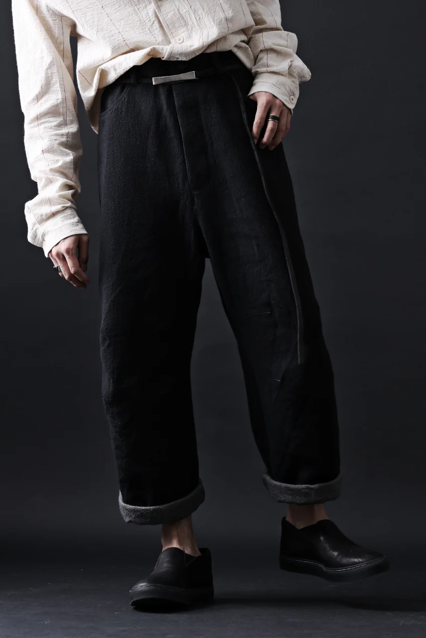 forme d'expression Baggy 5 Pocket Pants (Black) - Image 33