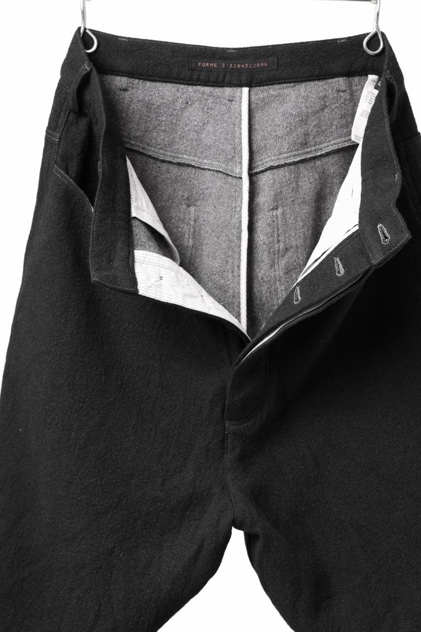 forme d'expression Baggy 5 Pocket Pants (Black) - Image 41