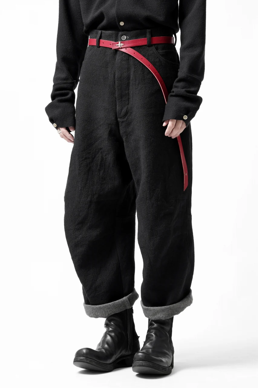 forme d'expression Baggy 5 Pocket Pants (Black) - Image 5