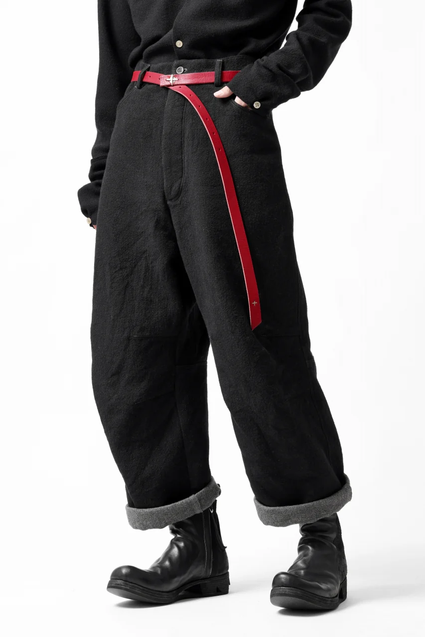 forme d'expression Baggy 5 Pocket Pants (Black) - Image 6