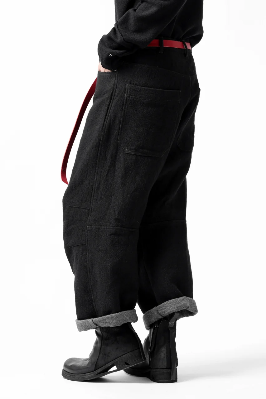 forme d'expression Baggy 5 Pocket Pants (Black) - Image 7