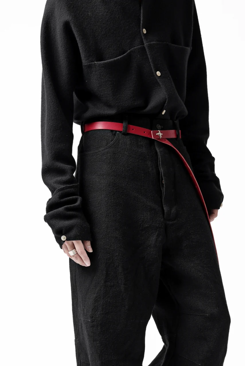 forme d'expression Baggy 5 Pocket Pants (Black) - Image 77