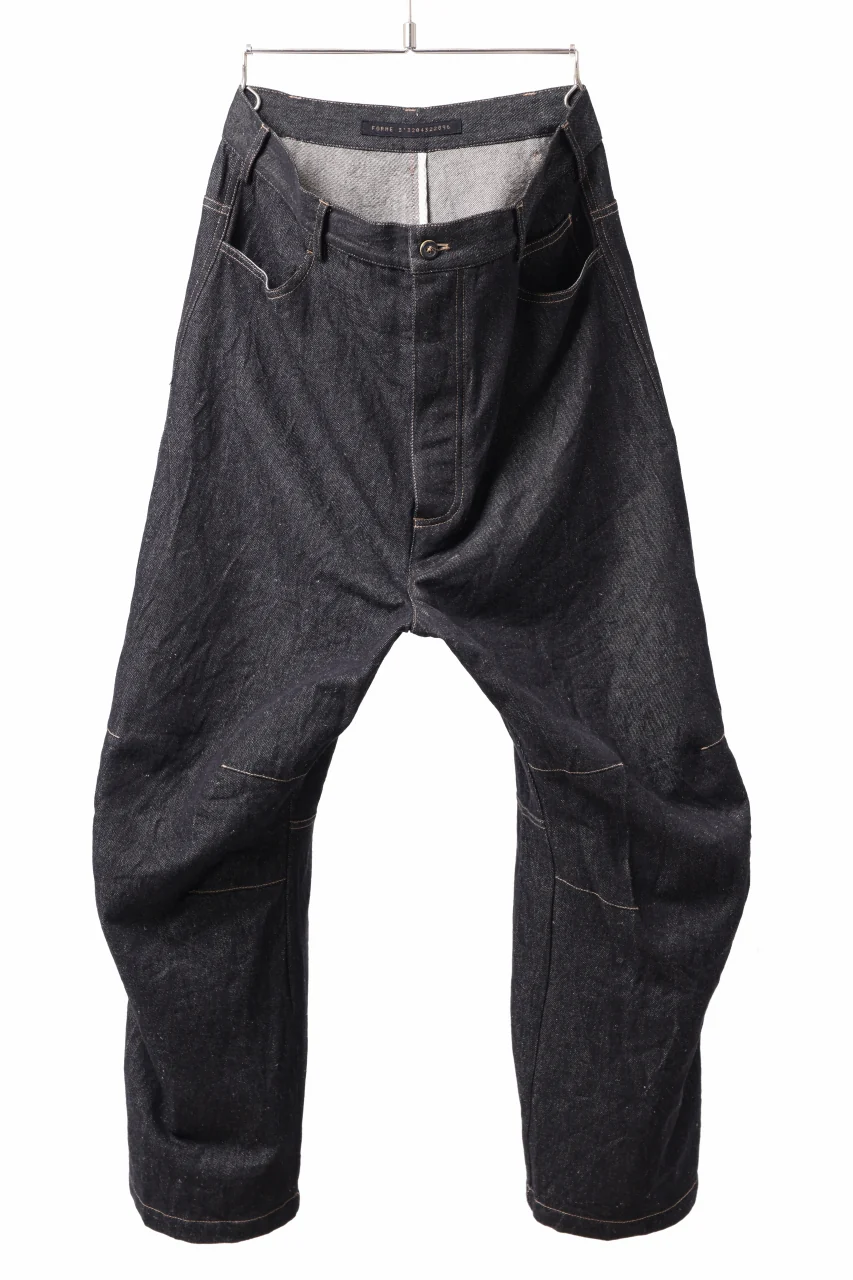 forme d'expression Baggy 5 Pocket Pants (Black Denim)